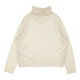 MARGARET HOWELL/JOHN SMEDLEY 未使用品 ウール タートルネック イギリス製 セーター ニット ベージュ レディース マーガレットハウエル/ジョンスメドレー【中古】6-0809T∞