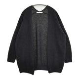 evam eva cashmere cardigan サイズM 定価38500円 E253K045 カシミヤ100％ カーディガン 25AW ブラック レディース エヴァムエヴァ【中古】6-0207T♪