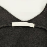 evam eva cashmere cardigan サイズM 定価38500円 E253K045 カシミヤ100％ カーディガン 25AW ブラック レディース エヴァムエヴァ【中古】6-0207T♪