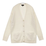 theory カシミヤ混 Lana Cash Boxy OS Cardi J サイズS カーディガン オフホワイト レディース セオリー【中古】6-0802T∞