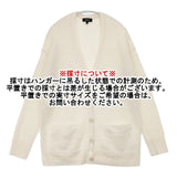 theory カシミヤ混 Lana Cash Boxy OS Cardi J サイズS カーディガン オフホワイト レディース セオリー【中古】6-0802T∞