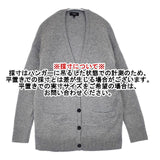 theory カシミヤ混 Lana Cash Boxy OS Cardi J サイズS カーディガン グレー レディース セオリー【中古】6-0802T∞