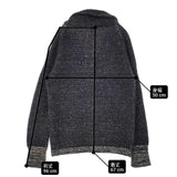 RED EAR/Paul Smith ウールニット カーディガン サイズM ジャケット ブラック メンズ レッドイヤー【中古】6-0913T∞