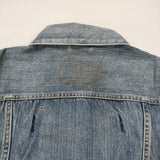 45R/45rpm ライ麦デニムの908クロスビーGジャン（インディゴ 淡） 定価69300円 デニムジャケット 24SS Lブルー レディース フォーティーファイブアールピーエム【中古】6-0207M♪