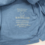 45R/45rpm 葉山ものがたりモントック 刺繍908 45星Tシャツ 定価16500円 長袖 カットソー ロンＴ ライトブルー レディース フォーティーファイブアールピーエム【中古】6-0207M♪