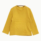 45R/45rpm 裏毛の17色四角スウェット トレーナー 定価20900円 スウェット イエロー レディース フォーティーファイブアールピーエム【中古】6-0207T♪