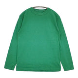 45R/45rpm 四角Tシャツ コットン サイズ1 長袖Ｔシャツ カットソー ロンＴ グリーン レディース フォーティーファイブアールピーエム【中古】6-0329M△