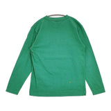 45R/45rpm 四角Tシャツ コットン サイズ1 長袖Ｔシャツ カットソー ロンＴ グリーン レディース フォーティーファイブアールピーエム【中古】6-0329M△