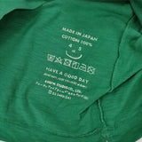 45R/45rpm 四角Tシャツ コットン サイズ1 長袖Ｔシャツ カットソー ロンＴ グリーン レディース フォーティーファイブアールピーエム【中古】6-0329M△