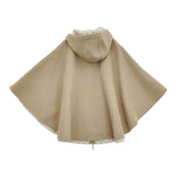 LOUIS VUITTON ウール×シルク リバーシブルポンチョ サイズTU ポンチョ 2024年 ベージュ レディース ルイ・ヴィトン【中古】6-0207T♪