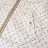 LOUIS VUITTON ウール×シルク リバーシブルポンチョ サイズTU ポンチョ 2024年 ベージュ レディース ルイ・ヴィトン【中古】6-0207T♪