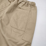 homspun 高密度ウェポンひもワイドパンツ 定価25300円 252-3357 イージー パンツ 25AW ベージュ レディース ホームスパン【中古】6-0207G♪