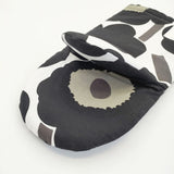 marimekko 新品 unikko ウニッコ オーブンミトン 鍋つかみ 手袋 ブラック ホワイト ユニセックス マリメッコ【中古】6-0530G∞