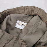 evam eva linen narrow pants リネンナローパンツ 定価28600円 E213T027 サイズ1 イージー パンツ ベージュ レディース エヴァムエヴァ【中古】6-0328M♪