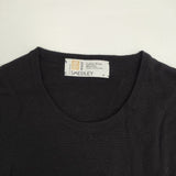 JOHN SMEDLEY エクストラファインメリノウール イギリス製 セーター ニット ブラック レディース ジョンスメドレー【中古】6-0802T∞
