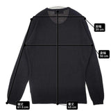 JOHN SMEDLEY エクストラファインメリノウール イギリス製 セーター ニット ブラック レディース ジョンスメドレー【中古】6-0802T∞