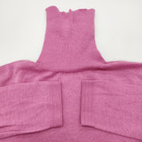 45R/45rpm ホール超ガーゼの908タートル 定価18700円 セーター ニット ピンク レディース フォーティーファイブアールピーエム【中古】6-0207M♪