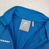 Mammut POLARTEC エナジー ライト ミッドレイヤー ハーフ ジップ プル トップス カットソー ブルー レディース マムート【中古】6-0509M∞