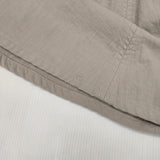 TとA A skirt オーガニックコットン サーキュラースカート 宝島染工 ao ロングスカート グレージュ レディース【中古】6-0328G♪