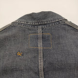 45R/45rpm 麦デニムの908カバーオール（影色納戸 重）定価58300円 デニムジャケット ネイビー レディース フォーティーファイブアールピーエム【中古】6-0207M♪