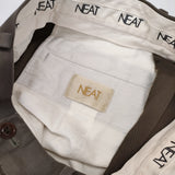 NEAT ツータックチノ ハイウエスト サイズXXS チノパンツ ブラウン レディース ニート【中古】6-0328G♪