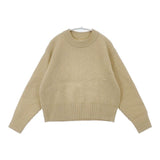 MHL. FINE SHETLAND 595-2263505 セーター ニット ベージュ レディース エムエイチエル【中古】6-0802T∞