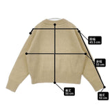 MHL. FINE SHETLAND 595-2263505 セーター ニット ベージュ レディース エムエイチエル【中古】6-0802T∞