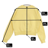 STUSSY クルーネック ヤシの木 プリント サイズS スウェット イエロー レディース ステューシー【中古】6-0328M♪