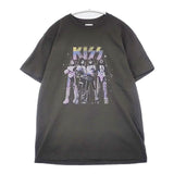 Rock Stanley ロックスタンレー PLRK-686 KISS バンドTシャツ 半袖Ｔシャツ カットソー チャコールグレー レディース【中古】6-0611S∞