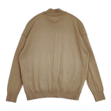 Morris&Sons モックネックプルオーバーニット ウール サイズ0 セーター ニット ベージュ レディース モリスアンドサンズ【中古】6-0328M♪