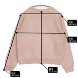 STUSSY ヤシの木 プリント ロゴ サイズM クルーネック スウェット ピンク レディース ステューシー【中古】6-0328M♪