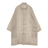 nest Robe リネン コート ベージュ レディース ネストローブ【中古】6-0608M∞
