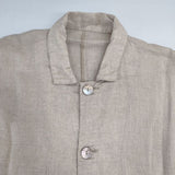 nest Robe リネン コート ベージュ レディース ネストローブ【中古】6-0608M∞