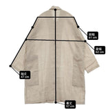 nest Robe リネン コート ベージュ レディース ネストローブ【中古】6-0608M∞