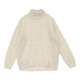 Traduire トラデュイール カシミヤ100% 阪急百貨店 TM8A-KN010 セーター ニット アイボリー レディース【中古】6-0718T∞