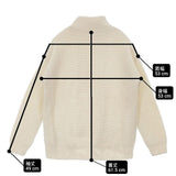 Traduire トラデュイール カシミヤ100% 阪急百貨店 TM8A-KN010 セーター ニット アイボリー レディース【中古】6-0718T∞