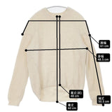 Traduire トラデュイール カシミヤ100% 阪急百貨店 TM8A-KN012 セーター ニット アイボリー レディース【中古】6-0718T∞