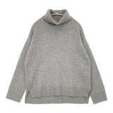 Traduire トラデュイール 未使用品 カシミヤ100% 阪急百貨店 TM9A-KN005 タートルネック セーター ニット グレー レディース【中古】6-0718T∞