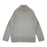 Traduire トラデュイール 未使用品 カシミヤ100% 阪急百貨店 TM9A-KN005 タートルネック セーター ニット グレー レディース【中古】6-0718T∞
