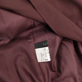 Lelill オールウェザーマルチスカート 定価19800円 ロングスカート ワインレッド レディース レリル【中古】6-0608M∞