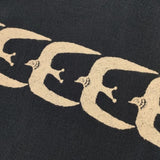 mina perhonen go! Qa5774 刺繍 台形 qa5774 コットン サイズ38 スカート ネイビー レディース ミナペルホネン【中古】6-0330M∞
