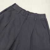 TUTIE ワイドイージータックパンツ キュロット ネイビー レディース ツチエ【中古】6-0328G♪