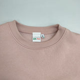 VESTI ベスティ イタリア製 裏起毛 クルーネック トレーナー スウェット ピンク レディース【中古】6-0718T∞
