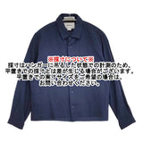 YAECA コンフォートシャツ 14183 サイズM スナップボタン 長袖シャツ ネイビー レディース ヤエカ【中古】6-0328M♪