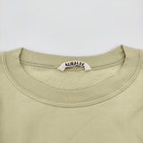 AURALEE ELASTIC HIGH GAUGE SWEAT P/O 定価24200円 A23AP02NU サイズ1 裏起毛 スウェット 23AW ライトグリーン レディース オーラリー【中古】6-0818T♪