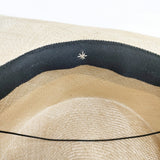 mina perhonen ヒトミシノヤマ 麦わら帽子 ストローハット ハット ベージュ レディース ミナペルホネン【中古】6-0214S◎