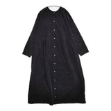 かぐれ ドットコーデュロイ2WAYワンピース 定価18700円 GA47-26M006 ワンピース 24AW ブラック ベージュ レディース かぐれ【中古】6-0210T♪