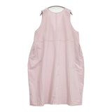 nest Robe 25SS 超撥水バックVネックノースリーブワンピース 定価29700円 ワンピース ピンク レディース ネストローブ【中古】6-0506S◎