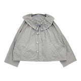 nest Robe 超撥水スーピマリーフカラージャケット 定価39600円 01251-1040 ジャケット 25SS ブルーグレー レディース ネストローブ【中古】6-0210M♪