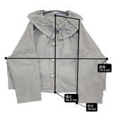 nest Robe 超撥水スーピマリーフカラージャケット 定価39600円 01251-1040 ジャケット 25SS ブルーグレー レディース ネストローブ【中古】6-0210M♪